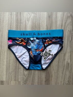 Skull & Bones Blue Dragon Brief (Small)
